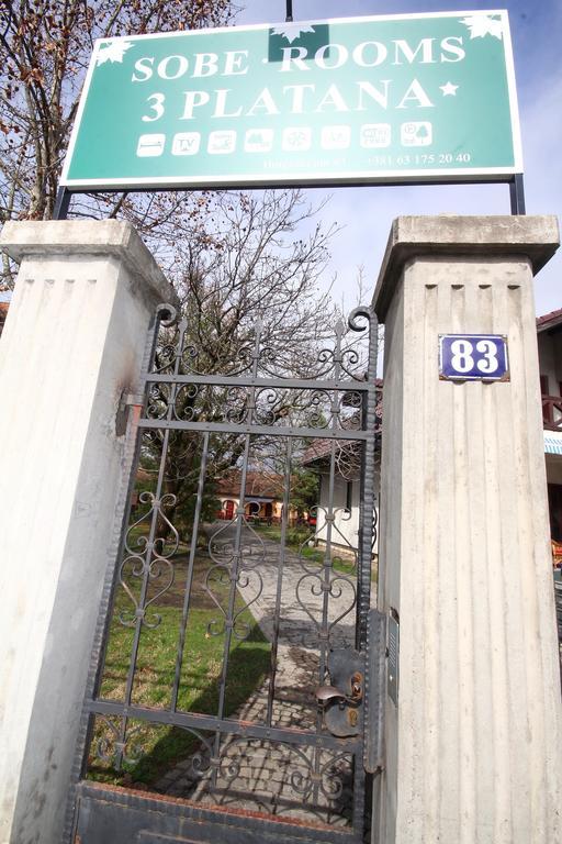3 Platana Apartman Palics Kültér fotó